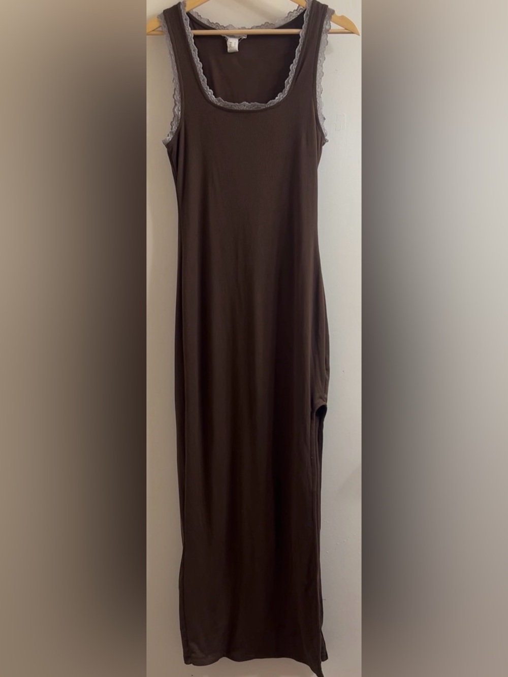 Charlotte Russe Brown Maxi Skirt